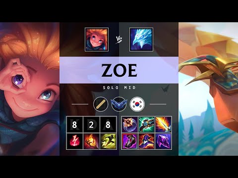 Zoe Mid vs Anivia - KR Diamond Patch 25.17