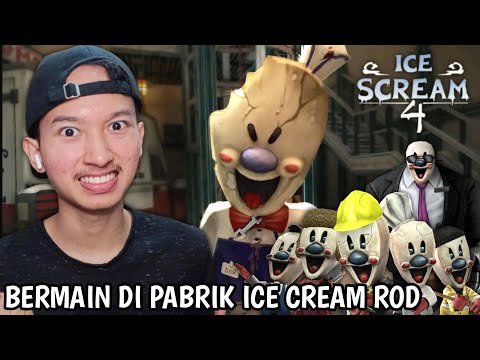 KITA SEMUA TERTANGKAP ROD!! - Ice Scream 4: Rod's Factory (Full Gameplay)