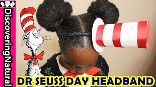 Dr Seuss Cat In The Hat Headband DIY | World Book Day #DrSeussDay