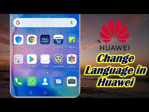 How to Change Language in Huawei