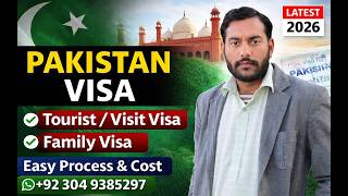 Pakistan E Visa Process 2026 | Tourist, Visit, Family &amp;amp; Business Visa Complete Guide