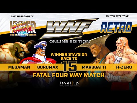 WNF Retro | Fatal Four Way Match feat. Megaman X, Goromax, MarsGatti, H-Zero