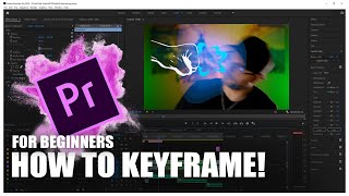 How to - Use Key Frames in Adobe Premiere Pro CC! | (For Beginners!)