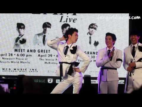 [HD] 2AM in Manila - Jokwon's Kkab Dance, Jinwoon/Changmin/Seulong's sexy dance