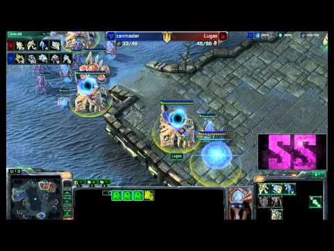 Starcraft ll : Callum & Millsy Commentary - Zenmaster vs Lugas (TvP) - Part 1