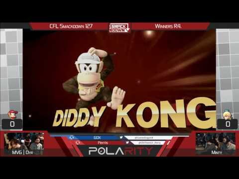 CFL Smackdown 127 WiiU - MVG | Dyr (DIddy Kong) vs Minty (Rosalina) - Winners R4