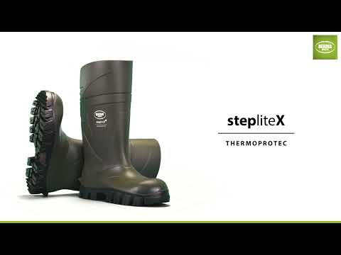 StepliteX ThermoProtec, metaalvrije top en zool (S5), groen
