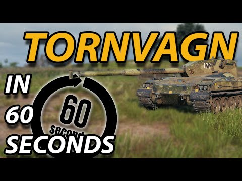 The BOFORS TORNVAGN  in LESS THEN 60 SECONDS - #shorts Review