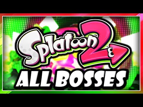 Splatoon 2 - All Bosses & Final Boss Fight Gameplay + Ending Credits 1080p 60FPS
