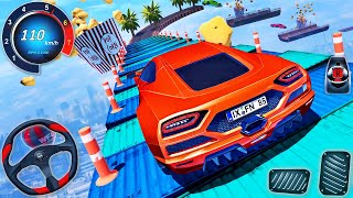 Impossible Car Stunt Tracks Simulator 3D - Mega Ramp New Vehicle Unlocked - Android GamePlay #7