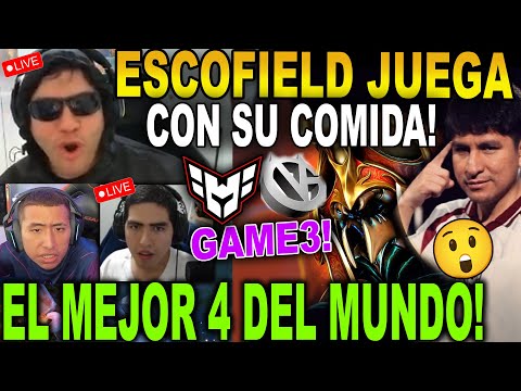 😮SCOFIELD LOS DEJA MUDOS!😮 BENJAZ LEO Y DAAD QUEDAN SORPRENDIDOS CON EL MEJOR 4 DEL MUNDO!