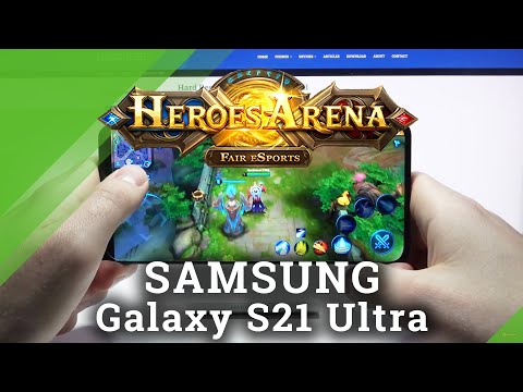 Test Game Heroes Arena on SAMSUNG Galaxy S21 Ultra | Exynos 2100 | 12 GB RAM | Gameplay - FPS Check