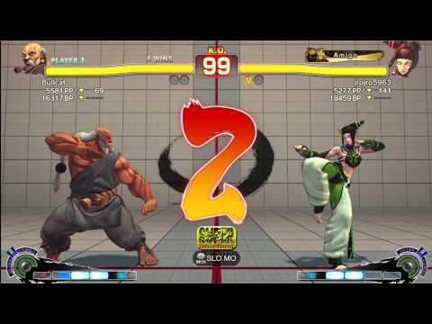 Bullcat (Gouken) vs jrojro (Juri) - AE 2012 Matches *1080p*