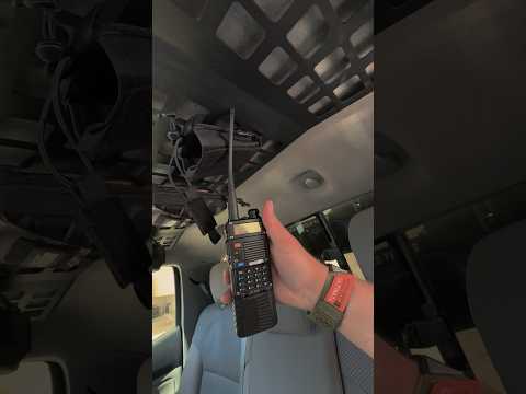 TRUCK EDC! Your Baofeng Radio Needs This! #tacoma #edc #overlanding #truck