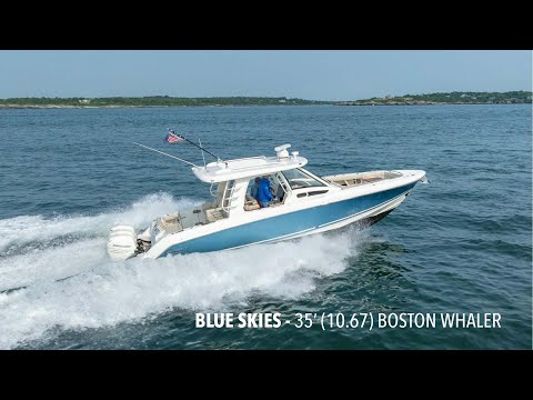 2019 Boston Whaler 350 EX REALM BLUE SKIES Video