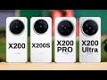 Vivo X200 Vs Vivo X200s Vs Vivo X200 Pro Vs Vivo X200 Ultra