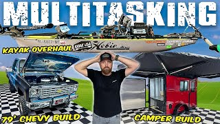 Projects Update! Trying to Finish ALL 3 DIY Builds at the SAME TIME...
