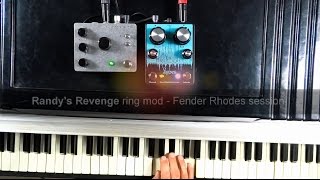 Video thumbnail for Fairfield Circuitry RANDY'S REVENGE ring mod - Fender Rhodes session by Pedals Fusion