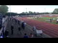 Scottish Schools Championships 100m Final (lane 5, 3rd)