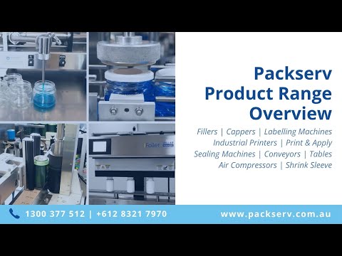 Packserv Product Range – Overview