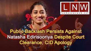 Download lagu Public Backlash Persists Against Natasha Edirisooriya Despite Court Clearance, CID Apology #LNW mp3