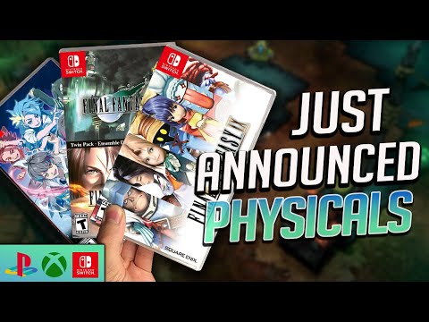 JUST Announced Physical Game Releases! What's going on at Square!?
