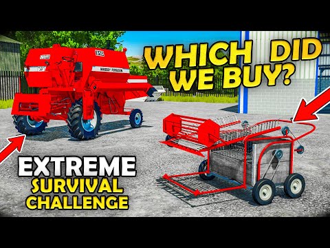 WHICH COMBINE DID WE BUY?? - EXTREME Survival Challenge | Episode 8