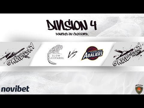 Atlasbasket - Division 4 - 12th Round - SLOW LEOPARDS vs CLEVELAND ABALIERS