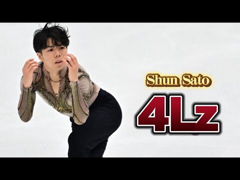 Shun Sato 4Lz (佐藤駿 4回転ルッツ集)