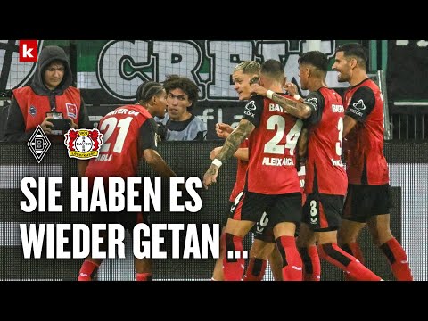 Xabi Alonso und Leverkusen liefern ab! "Dann kam das, was kommen musste" I Gladbach - Leverkusen 2:3