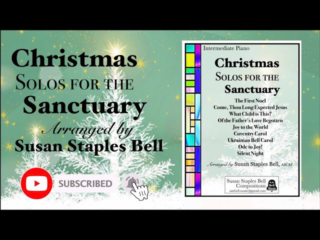 Vídeo relacionado con Solos for the Sanctuary: Christmas: Intermediate to Advanced Level: 12 Piano Solos for the Church Pianist