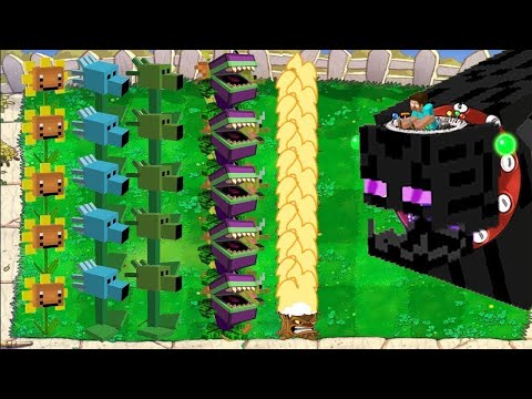 Plants vs Zombies  - Zombies Minecraft vs Plants Minecraft
