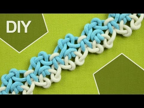 Josephine Knot macrame art