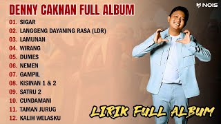 Download lagu DENNY CAKNAN - SIGAR l LIRIK FULL ALBUM mp3