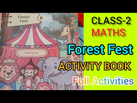 CLASS-2/MATHS/CHAPTER -6/Forest Fest/ACTIVITY BOOK /full activities 🥰#STUDY TIME🥰