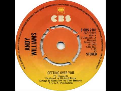 UK New Entry 1974 (107) Andy Williams - Getting Over You