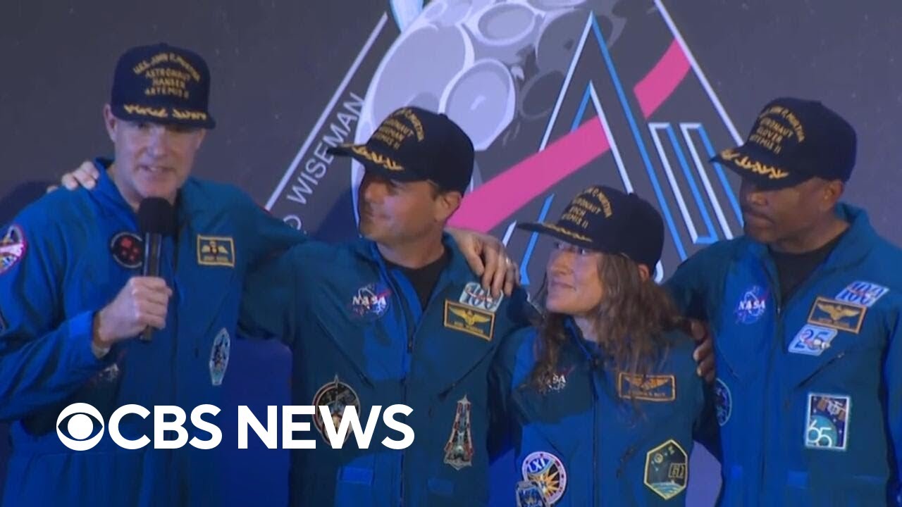 Artemis II astronauts speak publicly for first time since successful moon mission