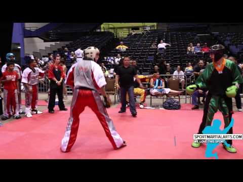 Pablo Moreno vs John Curatolo - Superfights - Kratos World Karate Championships 2014