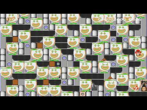 クラウン大迷宮23 by サブ　りょんりょん - Super Mario Maker - No Commentary 1bs