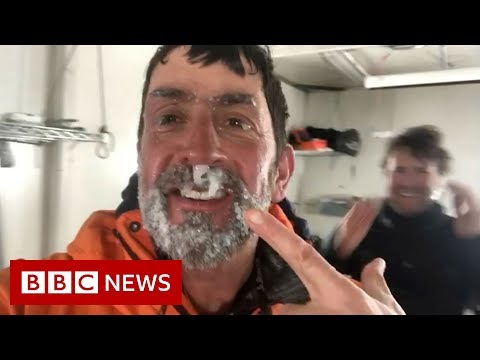 Snotsicles and snowdrifts: Extreme climate science - BBC News