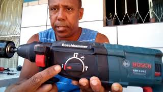 Novas dicas de como usar o seu martelete, e normal  o ponteiro ou a broca ficar com folga.