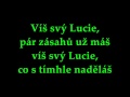 lucie - lucie s textom 3D 