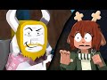 Asgore Runs Over Dess With Lyrics Full Animated