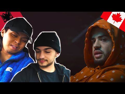 CANADIANS REACT TO ALBANIAN RAP - NOIZY - FREESTYLE