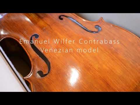 【コントラバス】Emanuel Wilfer Contrabass Venezian model