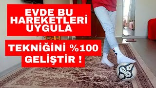 Futbolda Top Tekniği ve Top Hakimiyeti Geliştirme (%100 GELİŞİM GARANT