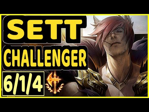 AK (SETT) - 6/1/4 KDA CHALLENGER GAMEPLAY - KR