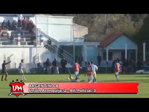 Argentino B (Unión Aconquija 2 - Atl. Policial 3)