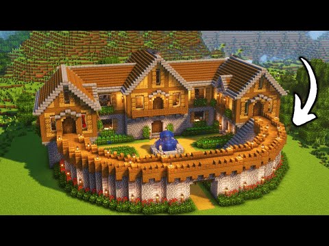 Die BESTE Minecraft Basis bauen Tutorial - Großes Haus bauen in Minecraft 1.21