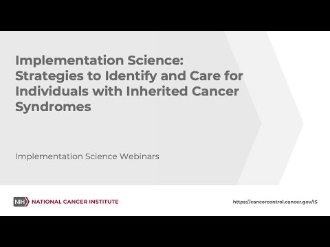 Strategies to Identify and Care for Individuals with Inherited Cancer Syndromes